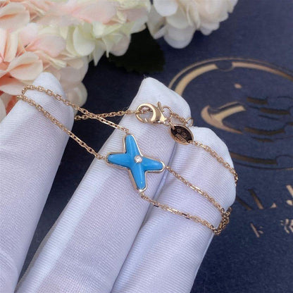 [⭐Seralia]JEUX BRACELET TURQUOISE PINK GOLD 1 DIAMOND