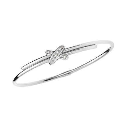 [⭐Seralia]JEUX DE BRACELET SILVER DIAMONDS
