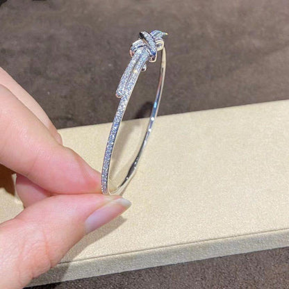 [⭐Seralia]JEUX DE BRACELET DIAMONDS SILVER