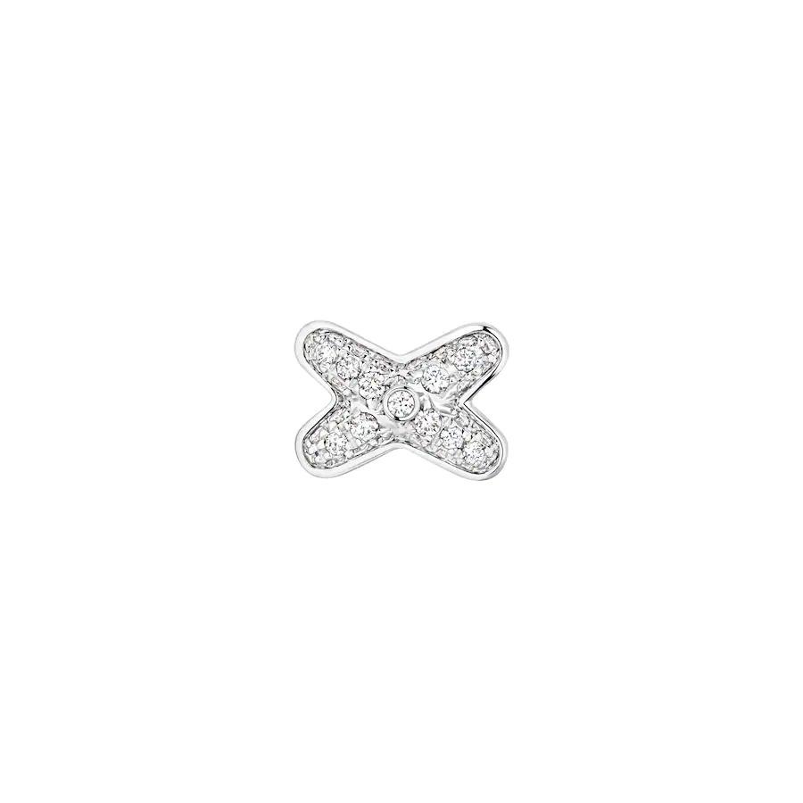 [⭐Seralia]JEUX DE SILVER DIAMOND EARRINGS