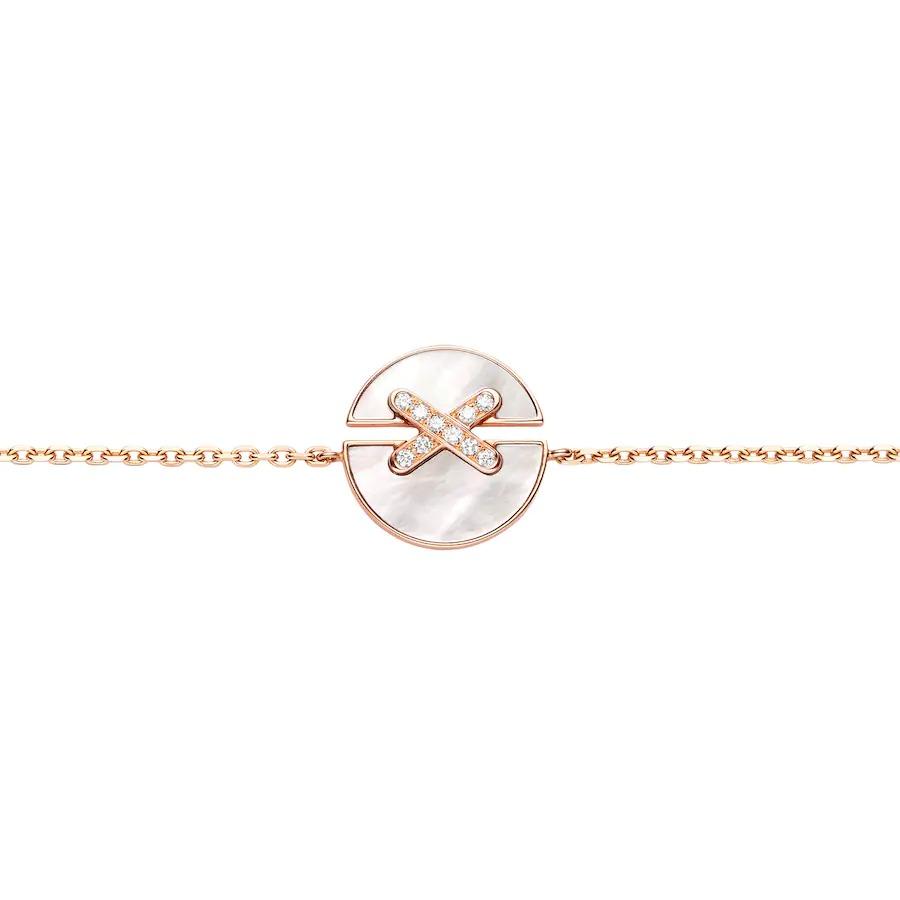[⭐Seralia]JEUX DE BRACELET MOP PINK GOLD DIAMONDS