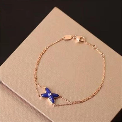 [⭐Seralia]Hollow Design Four-Leaf Clover Flower Shape Ring