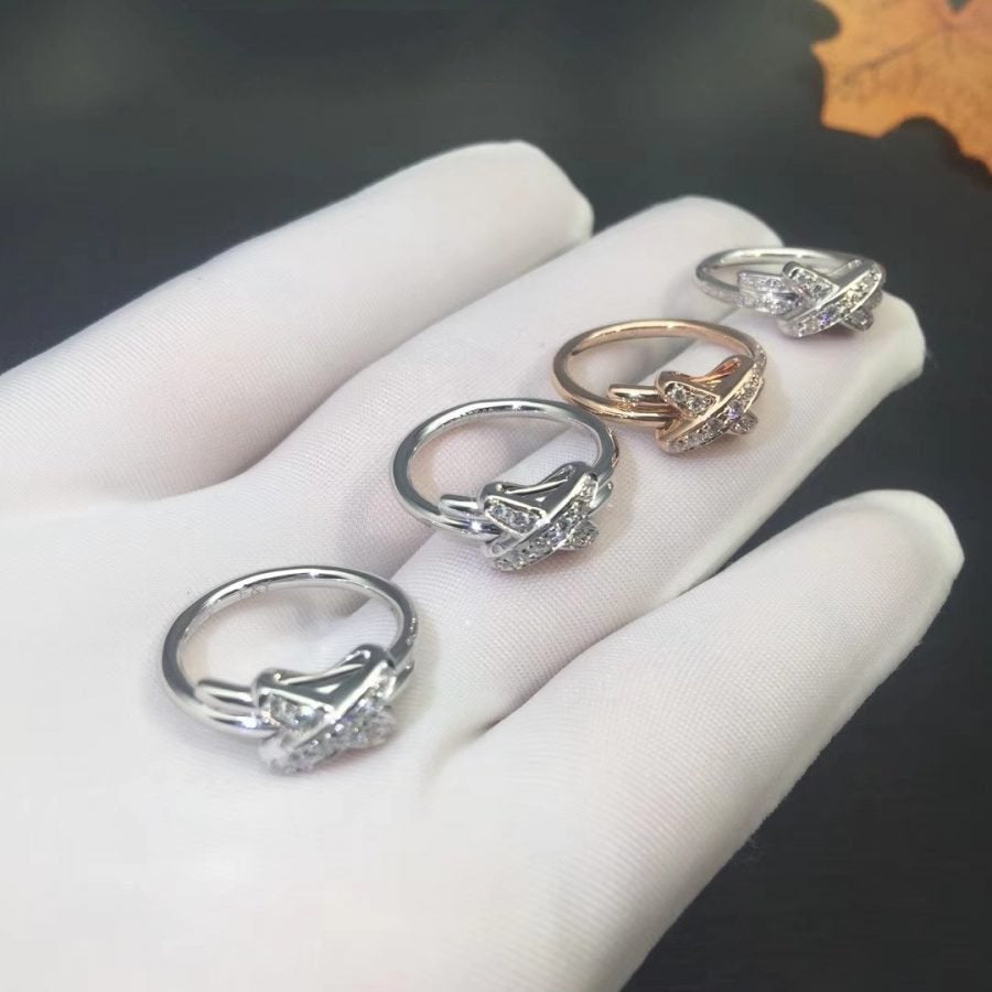 [⭐Seralia]JEUX DE SILVER DIAMOND RING