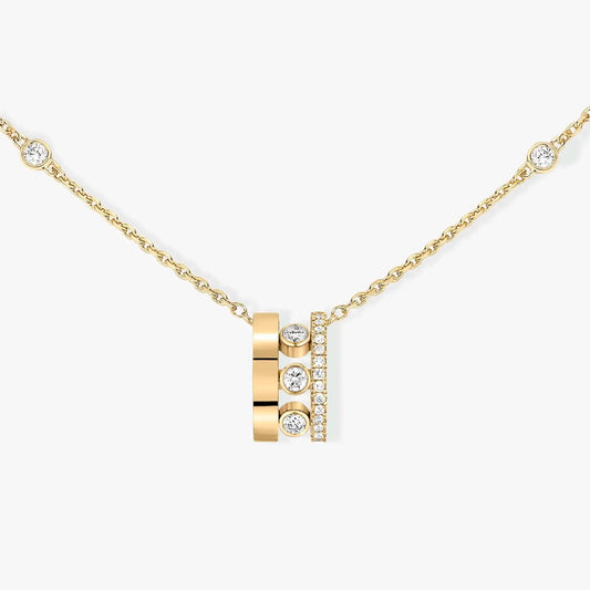 [⭐Seralia]CHAIN MOVE ROMANE PEDAND NECKLACE