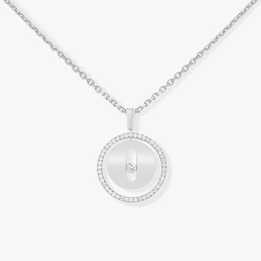 [⭐Seralia]Demo MOVE PM NECKLACE SILVER DIAMOND