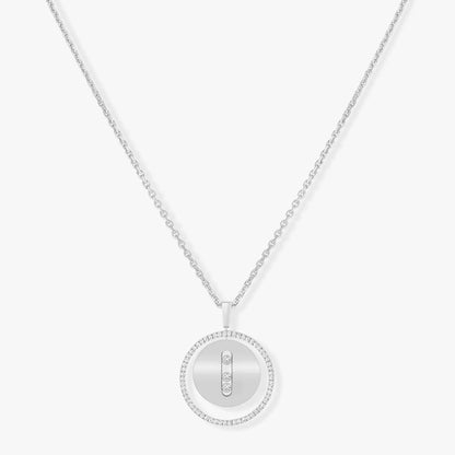 [⭐Seralia]Demo MOVE MM SILVER DIAMOND NECKLACE