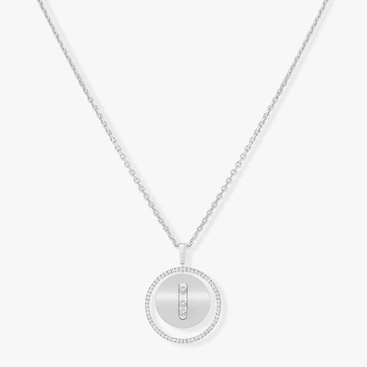[⭐Seralia]Demo MOVE MM SILVER DIAMOND NECKLACE