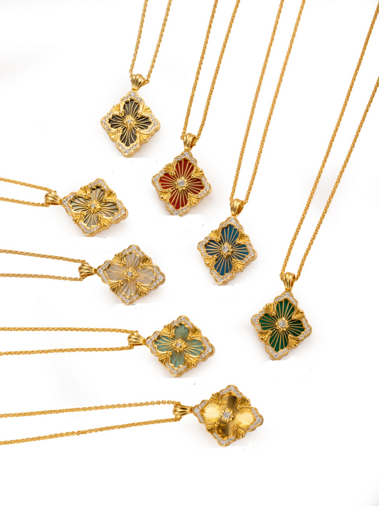 [⭐Seralia] B.C.L BIG SIZE  ENAMEL NECKLACE（Various colors）
