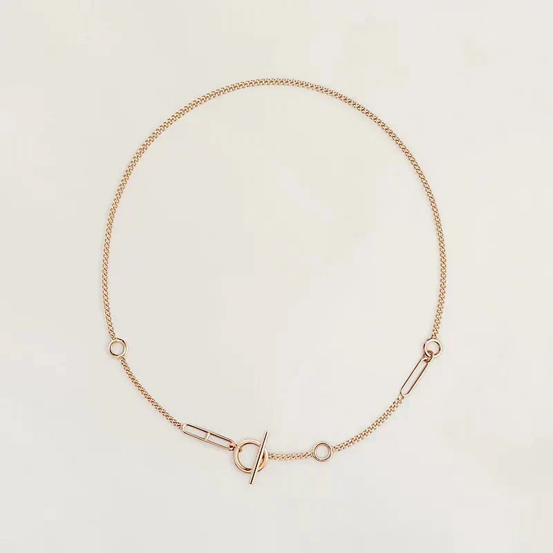 [⭐Seralia]HM STERLING CHAINE D'ANCRE HEART