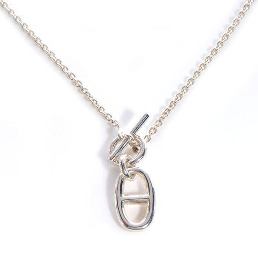 [⭐Seralia]HM CHAINE D'ANCRE PENDANT NECKLACE STERLING SILVER