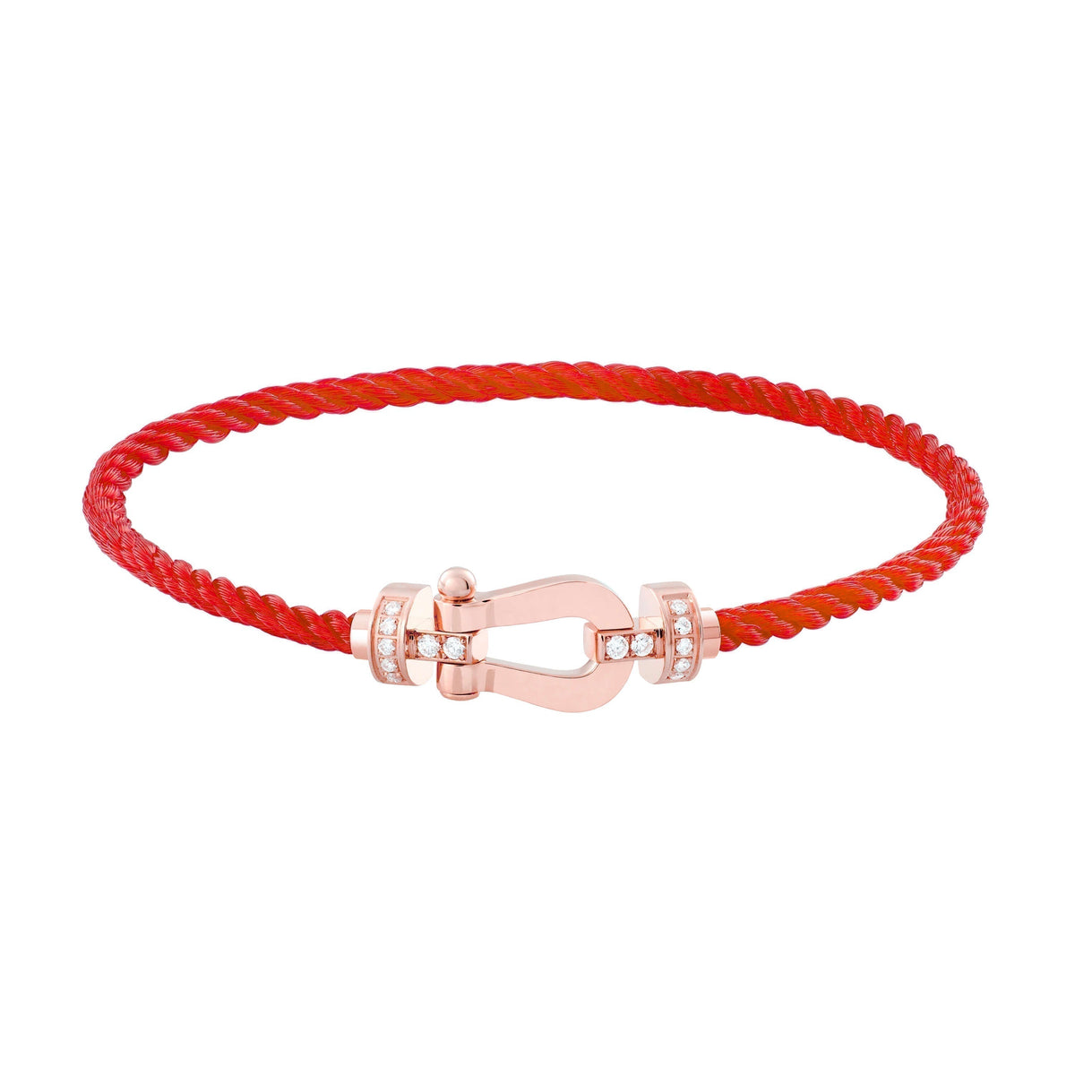 [⭐Seralia]FORCE 10 HALF DIAMOND PINK GOLD RED CORDERI LARGE AND MEDIUM MODEL