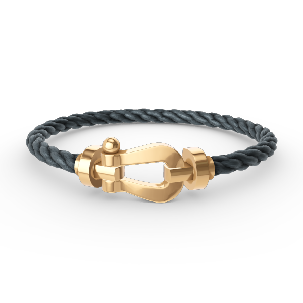 [⭐Seralia]FORCE LARGE HORSESHOE NO DIAMOND BRACELET GOLD