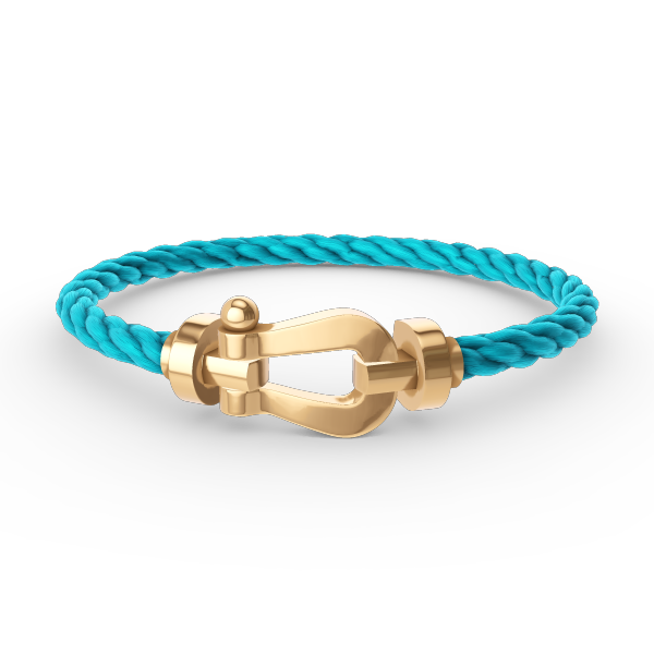 [⭐Seralia]FORCE LARGE HORSESHOE NO DIAMOND BRACELET GOLD