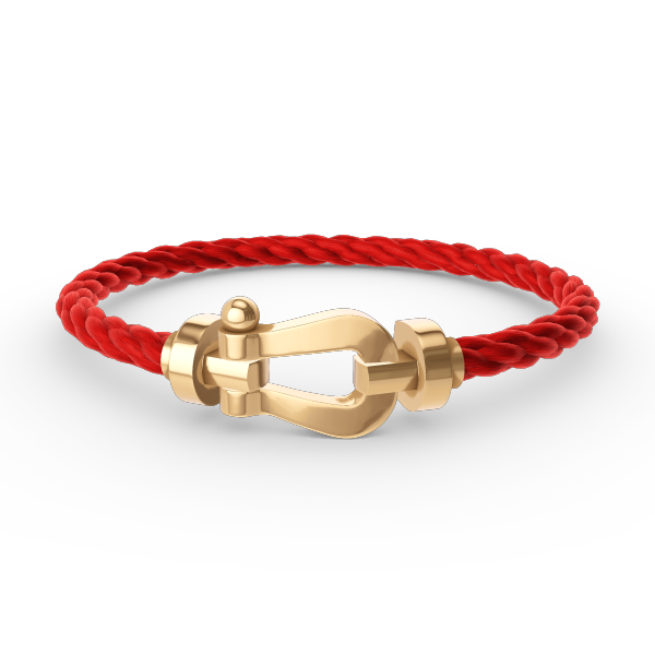 [⭐Seralia]FORCE LARGE HORSESHOE NO DIAMOND BRACELET GOLD
