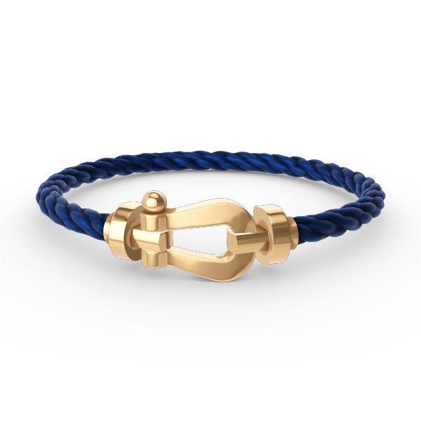 [⭐Seralia]FORCE LARGE HORSESHOE NO DIAMOND BRACELET GOLD