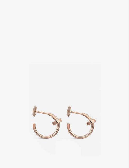 [⭐Seralia]JUSTE EARRINGS PINK GOLD