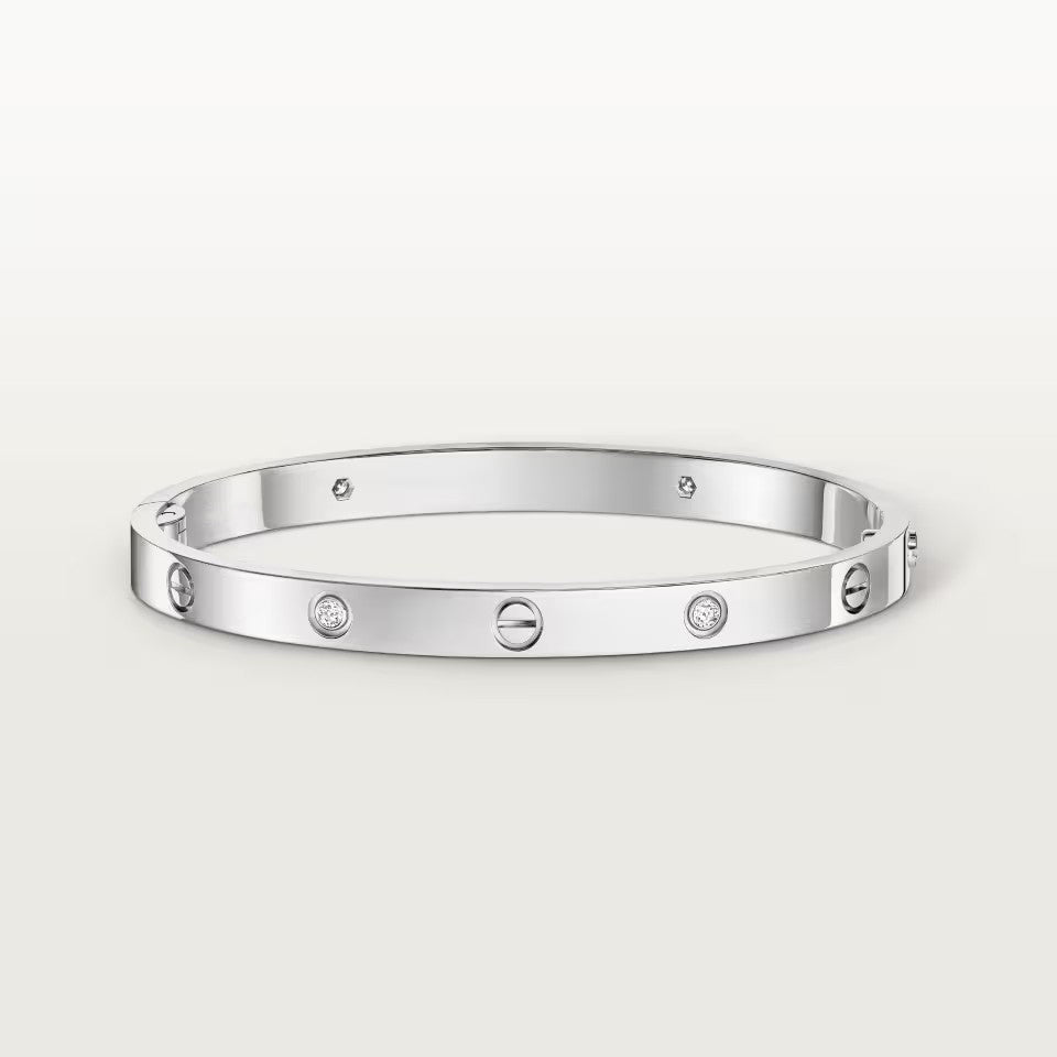 [⭐Seralia]LOVE BRACELET 4.8MM 4 DIAMONDS