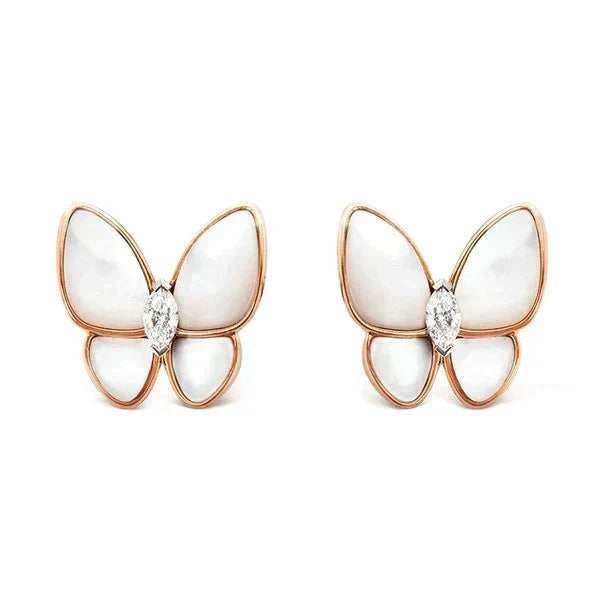 [⭐Seralia]BUTTERFLY MOP DIAMOND EARRINGS