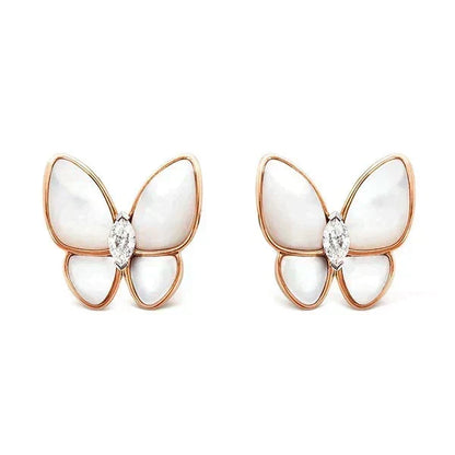 [⭐Seralia]BUTTERFLY MOP DIAMOND EARRINGS