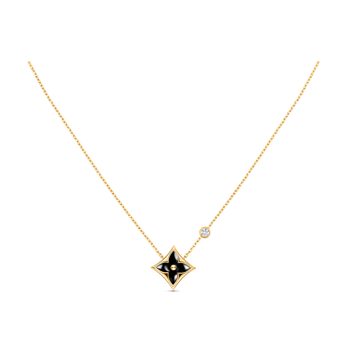 [⭐Seralia]STAR BLACK MOP NECKLACE
