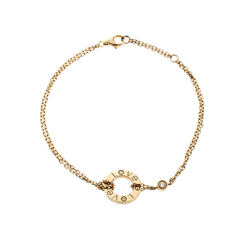 [⭐Seralia]LOVE BRACELET 2 DIAMOND