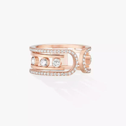[⭐Seralia]Move 10th Diamond Ring in Gold