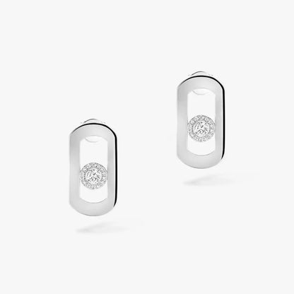 [⭐Seralia]So Move Diamond Earrings in Yellow Gold