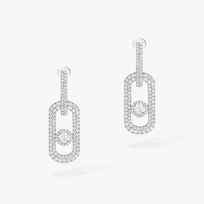 [⭐Seralia]So Move XL Pave_-Set Diamond Pendant Earrings