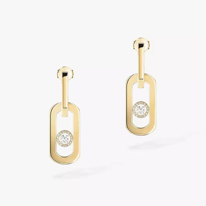[⭐Seralia] So Move XL Diamond Hoop Earring