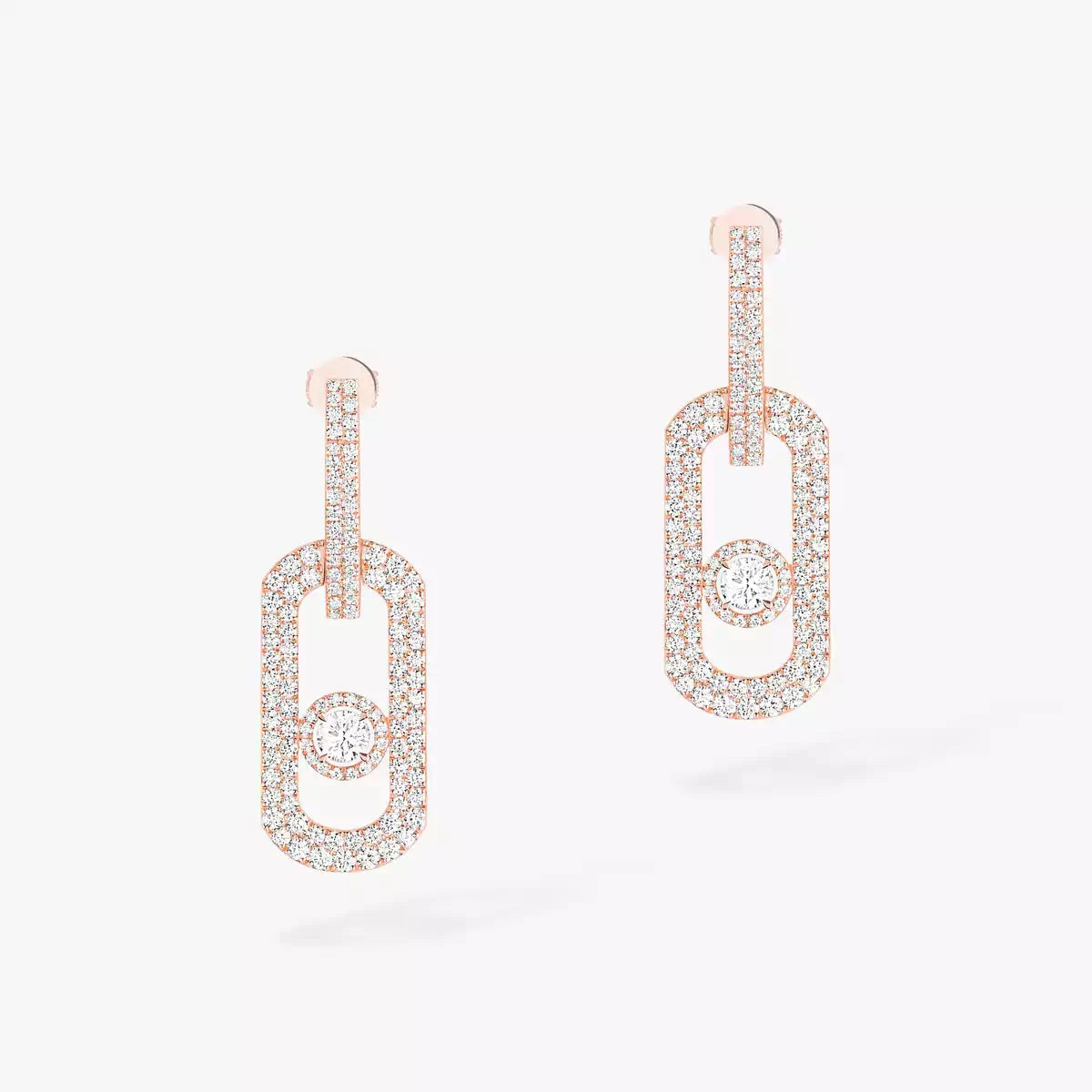 [⭐Seralia]So Move XL Pave_-Set Diamond Pendant Earrings