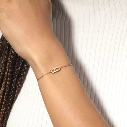[⭐Seralia]Move Uno Diamond Bracelet