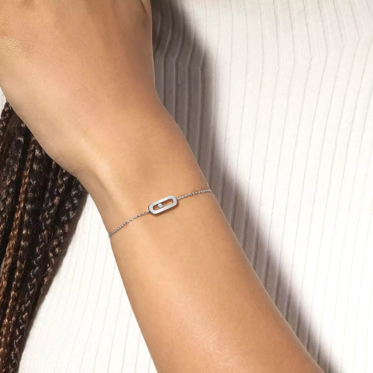 [⭐Seralia]Move Uno Diamond Bracelet