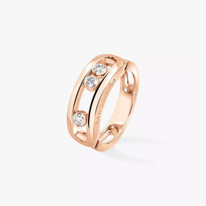 [⭐Seralia] MoveGold Diamond Ring