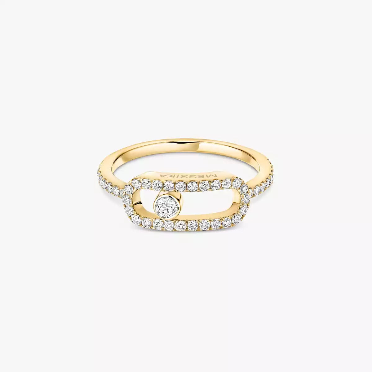 [⭐Seralia]Move Uno Diamond Ring in Gold