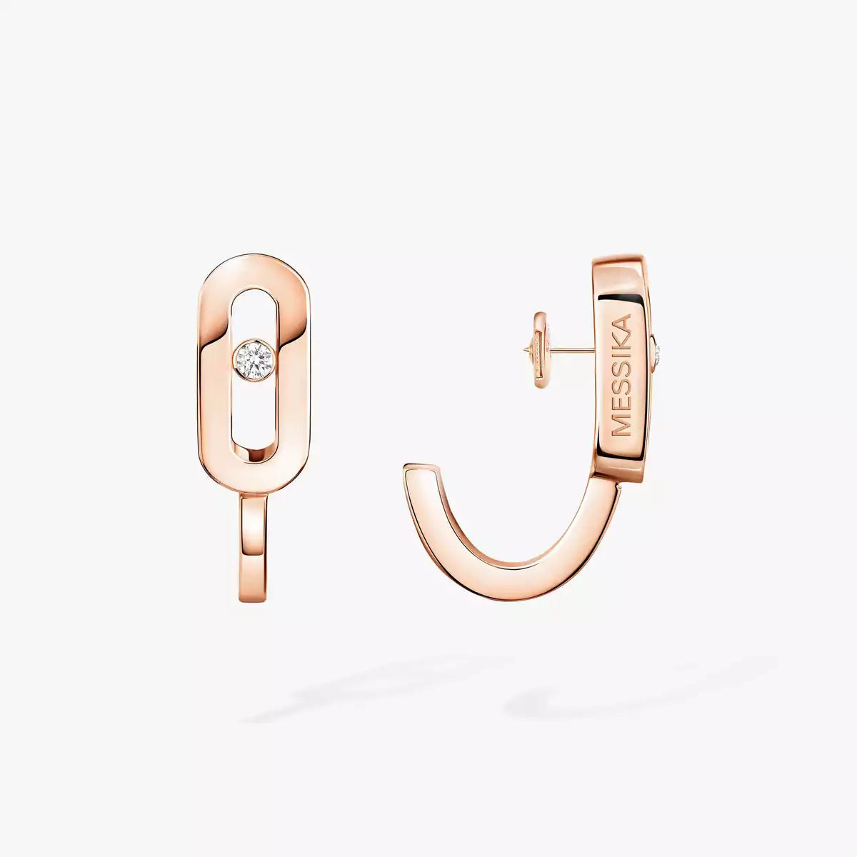 [⭐Seralia]Diamond Mini Hoop Earrings Move Classique