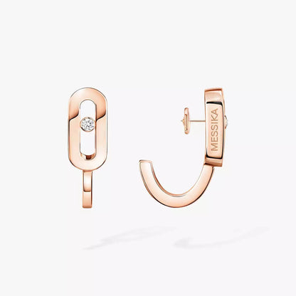 [⭐Seralia]Diamond Mini Hoop Earrings Move Classique