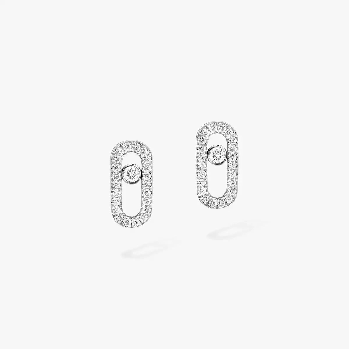 [⭐Seralia]Move Uno Diamond Earrings