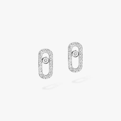 [⭐Seralia]Move Uno Diamond Earrings