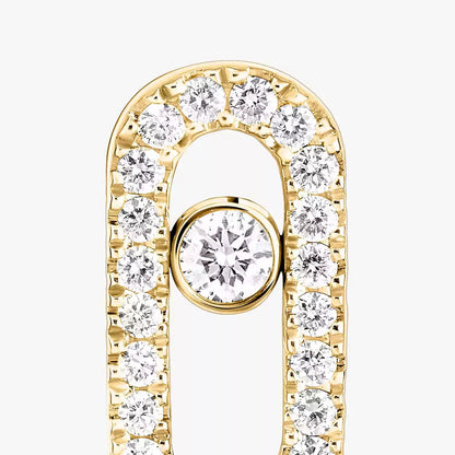 [⭐Seralia]Move Uno Diamond Earrings