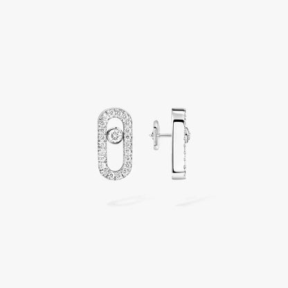 [⭐Seralia]Move Uno Diamond Earrings