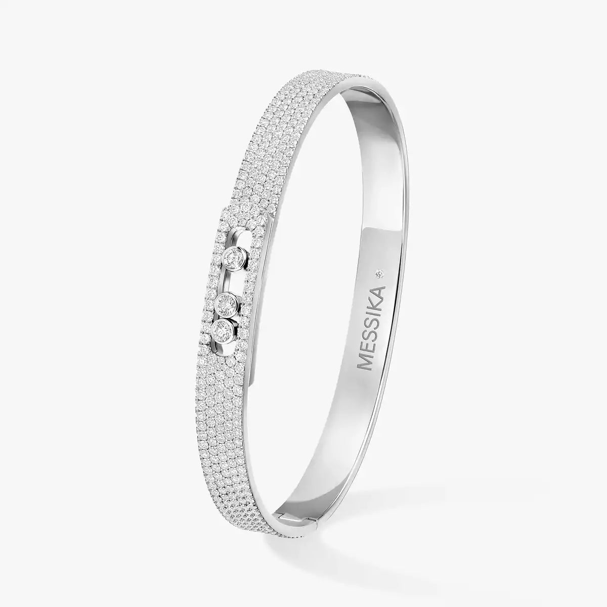 [⭐Seralia]Move Noa Full Pavé Diamond Bangle Bracelet