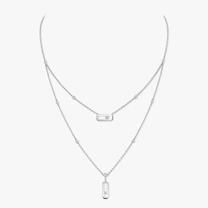 [⭐Seralia] Move Uno Diamond Necklace