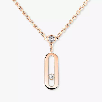 [⭐Seralia] Move Uno Diamond Necklace