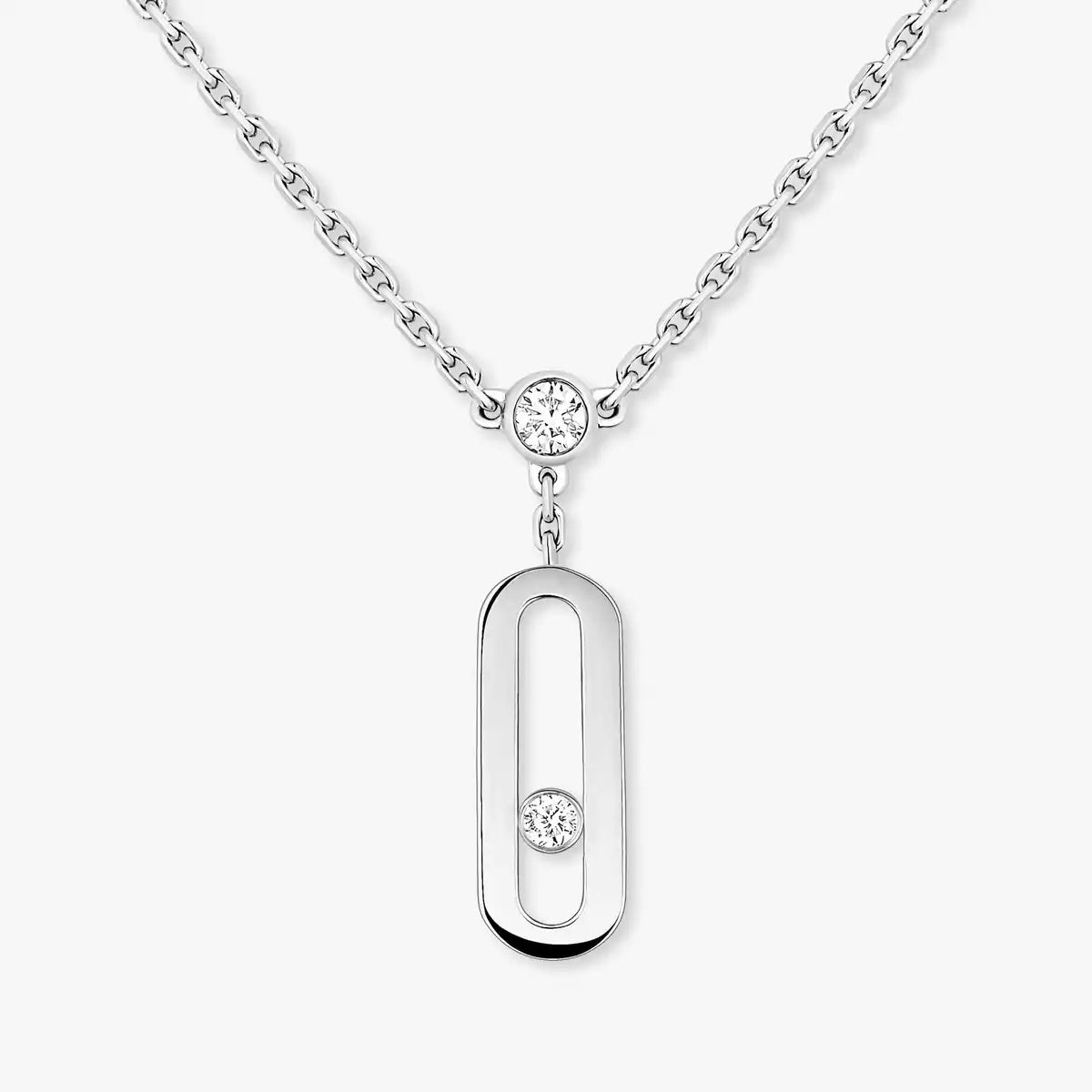 [⭐Seralia] Move Uno Diamond Necklace