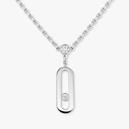 [⭐Seralia] Move Uno Diamond Necklace