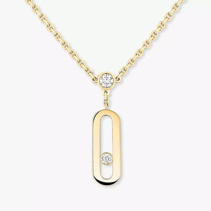 [⭐Seralia] Move Uno Diamond Necklace