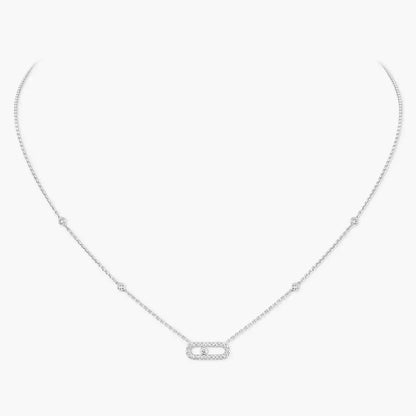 [⭐Seralia]Diamond Necklace Move Uno