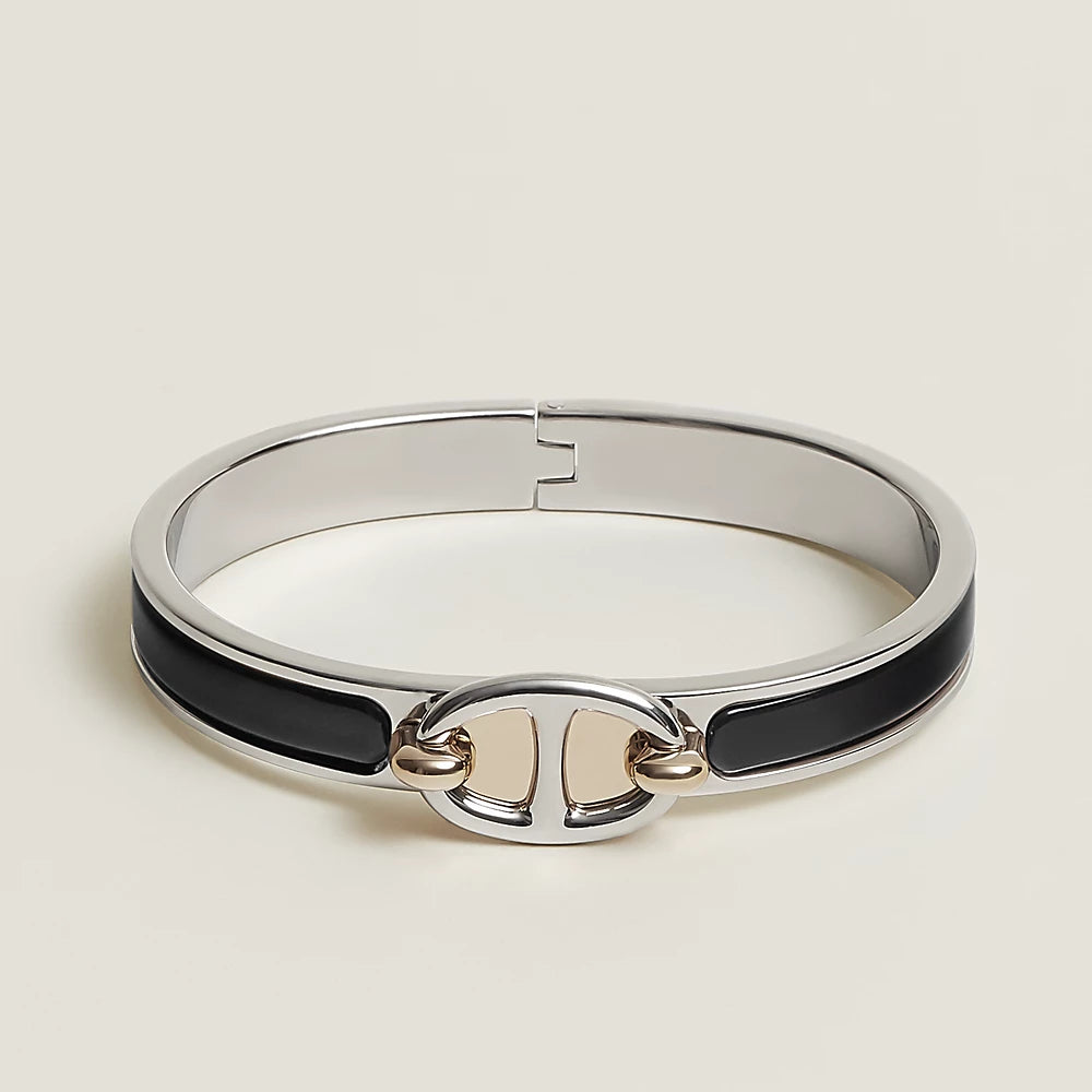 [⭐Seralia]CLIC CHAINE SILVER BRACELET