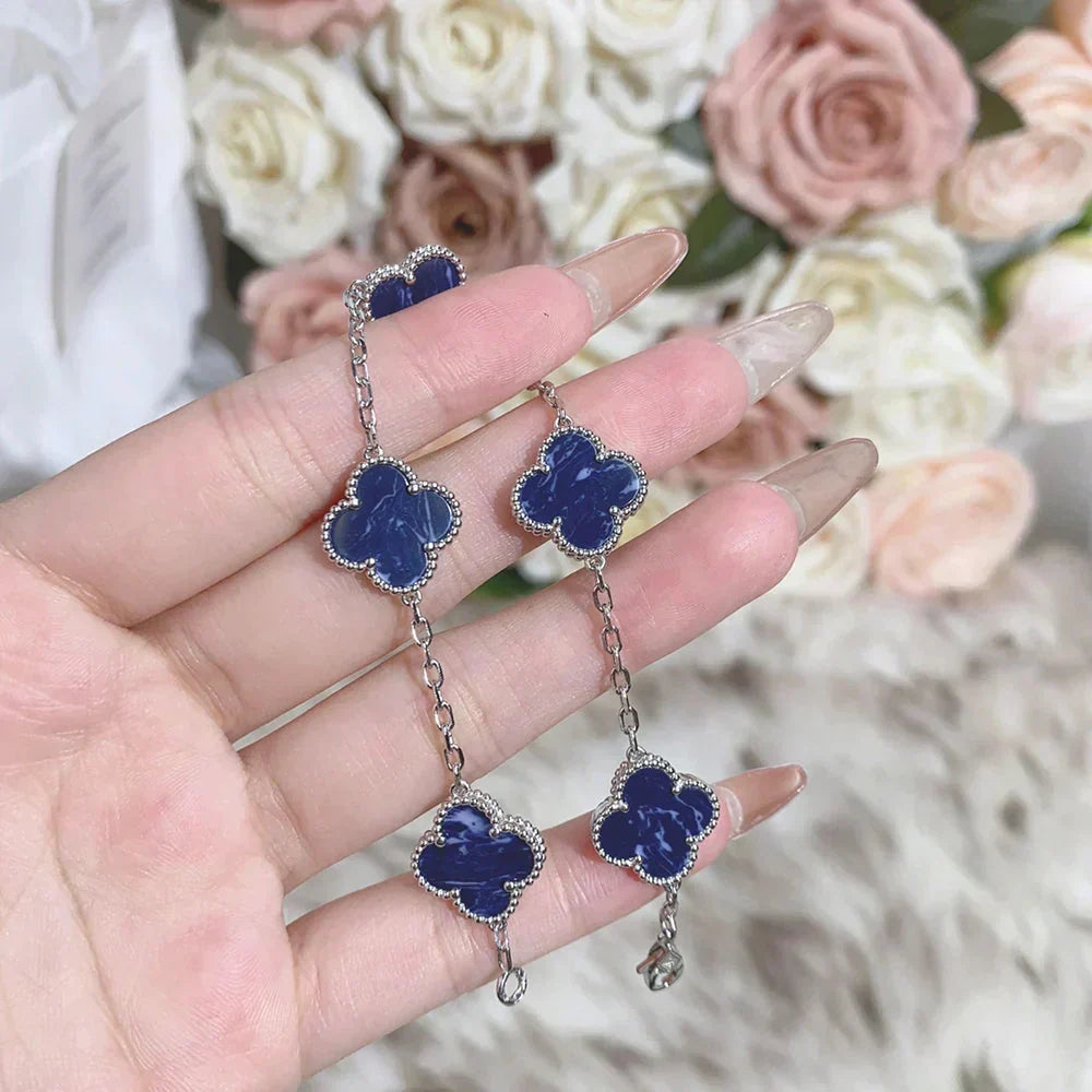 [⭐Seralia]CLOVER 5 MOTIF PIETERSITE BRACELET COLLECTION