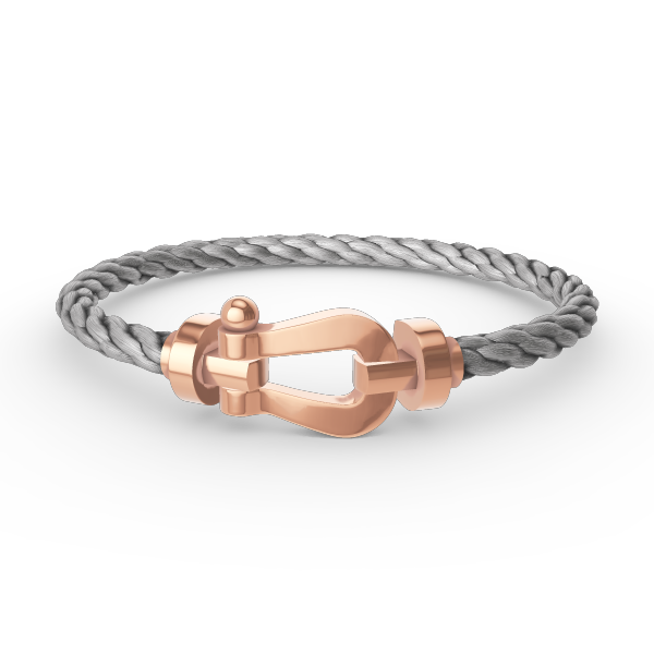 [⭐Seralia]FORCE LARGE HORSESHOE NO DIAMOND BRACELET ROSE GOLD